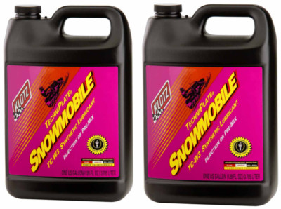 2-One Gallon Jugs Klotz KL216 KL-216 Synthetic Techniplate TC-W3 Snowmobile Oil 