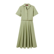 GUCCI $3200 GG Cotton Dress New & Authentic