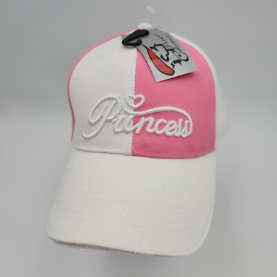 Princess Pink Baseball Cap Hat Adjustable Strapback Womens Size