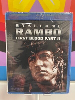 Rambo 2: First Blood Part II (Blu-ray Disc) - Brand New Sealed