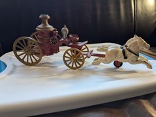 Antique Cast Iron Pumper Truck
