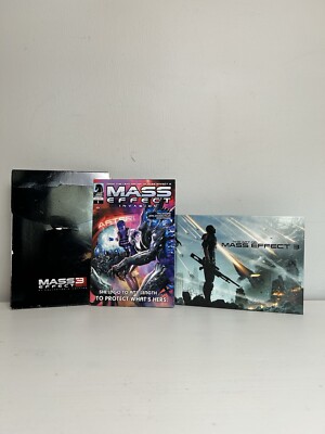Art of Mass Effect 3 Hardcover Mass Effect Invasion Dark Horse Comic Promo Books