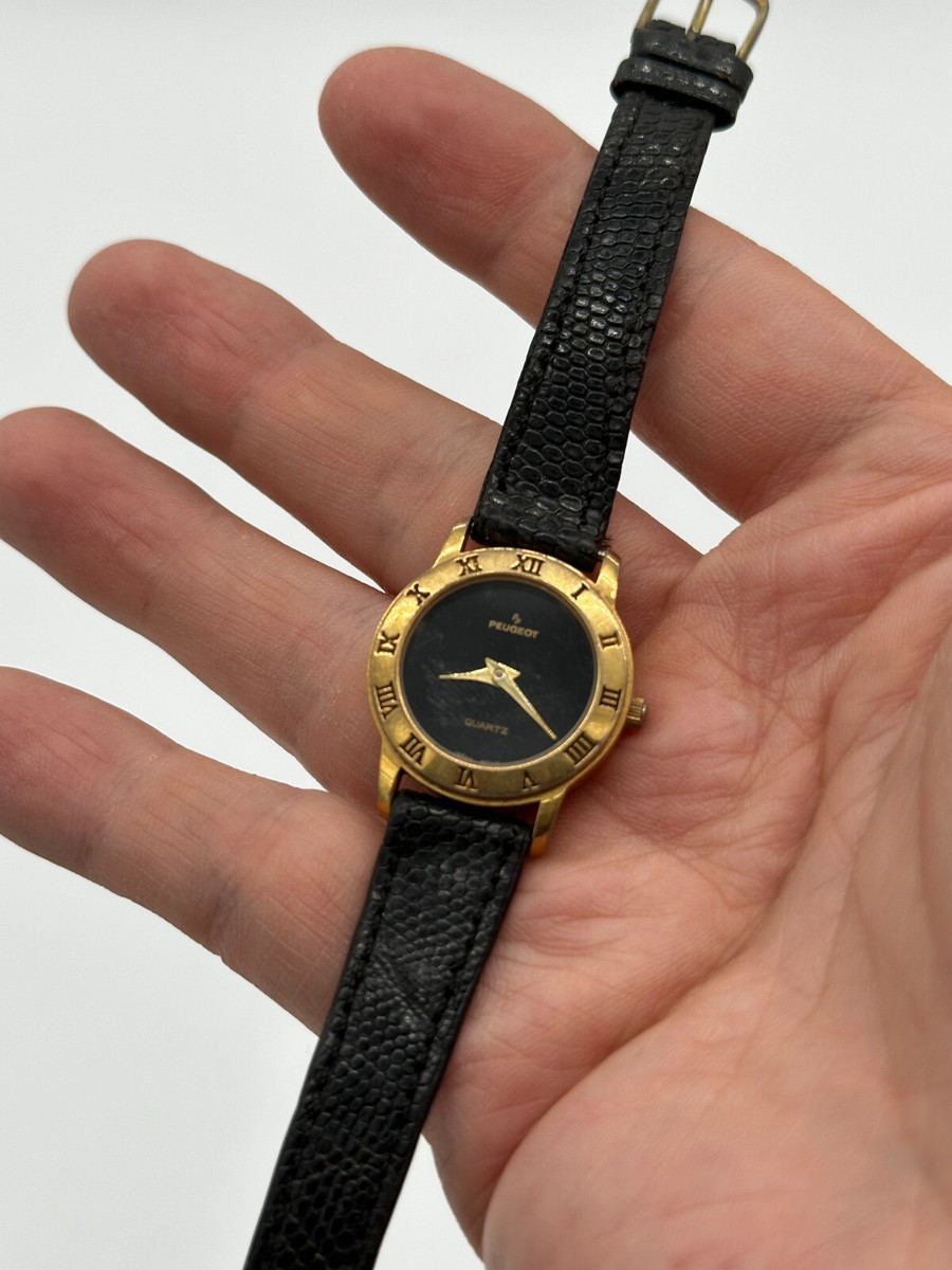 Vintage Peugeot Gold-Tone Quartz Women’s Watch Amazon.com: Peugeot Women main image 2