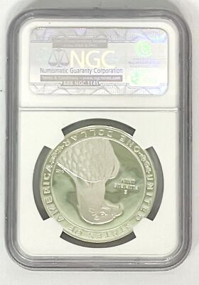 1983 -S OLYMPICS PF 69 ULTRA CAMEO NGC Proof Commemorative Silver