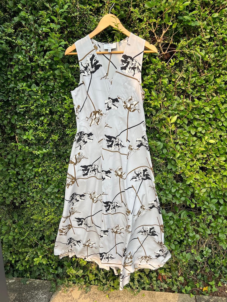 Jigsaw Asymmetric silk Dress UK