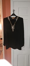 Bergdorf Goodman Tory Burch Tunic Merino Wool Sz L