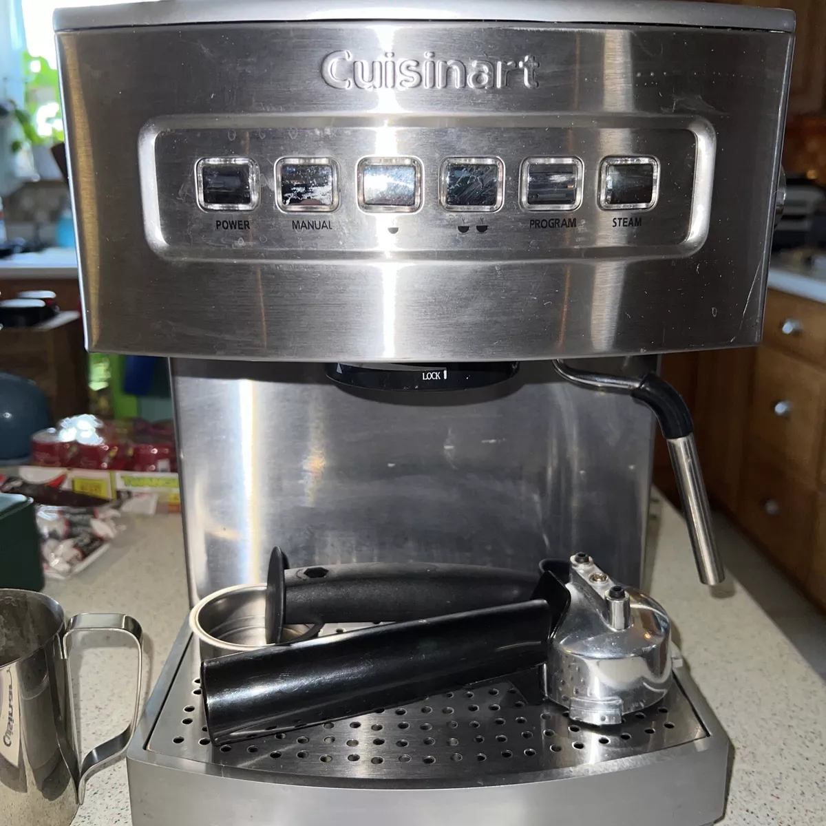 Cuisinart EM200FR Programmable 15bar Espresso Maker, 49 OFF