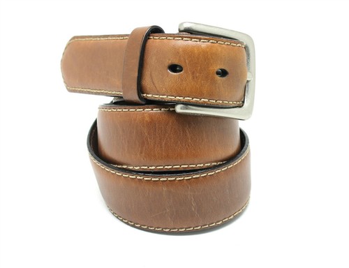 FOSSIL Men's Brown Genuine Leather Belt 