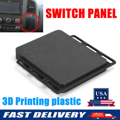 For GMC GM Chevrolet Chevy Silverado Sierra Switch Panel Blank 2007-2013 Durable