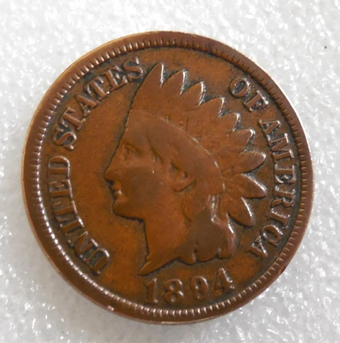 1894 Indian Head Cent — photo from another recent sale