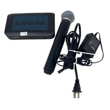Shure BLX24 Beta58A H9 Wireless Mic System Handheld Vocal  Receiver Tested