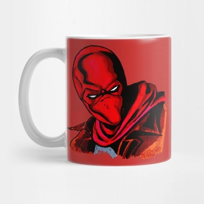 DC Comics Red Hood Superhero White Coffee Mug 11-15oz V3