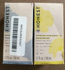 2 Honest Beauty Everyday Radiance Vitamin C +  Deep Hydration FACE CREAM