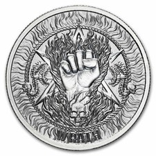 1 oz Silver Round - Wrath (Seven Deadly Sins) 82.38 per troy oz