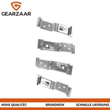 Kfz Kennzeichenhalter Spannhalter passt für Seat Edelstahl Metall 2x Universal