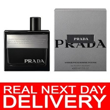 Image of PRADA AMBER POUR HOMME INTENSE EDP 50ml 🎁 DISCONTINUED 🎁 B.NEW & SEALED 🎁