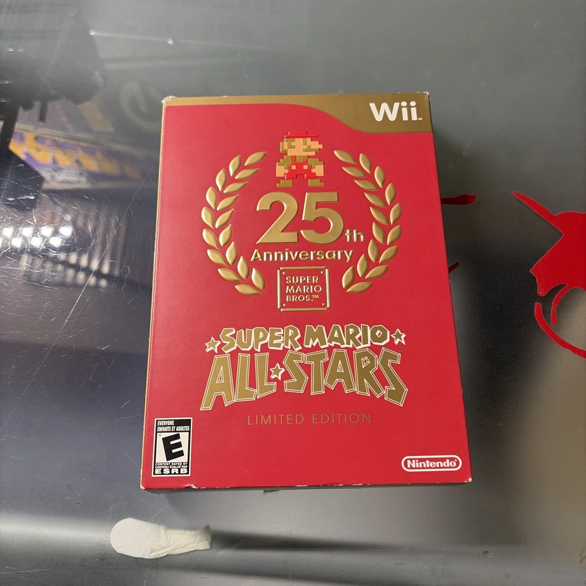 Coffret Wii Super Mario All Stars Édition 25th Anniversary import Jap