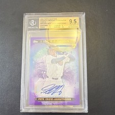 2024 Topps Inception Pete Crow-Armstrong Rookie Auto Magenta /99 BGS 9.5 Cubs