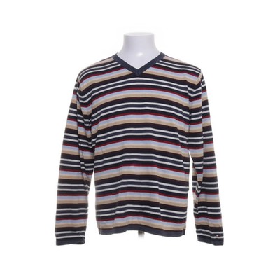 Tommy Hilfiger, Pullover, Größe: XL, Blau/Mehrfarbig, Kaschmir/Baumwolle #fKa