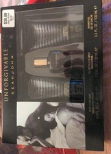 Unforgivable by Sean John Cologne Gift Set 3 piece gift set for Men