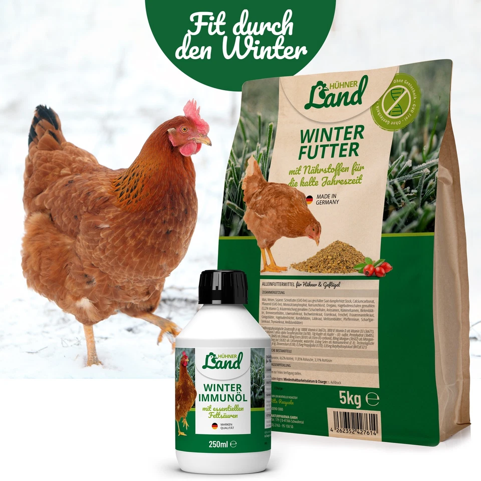 HÜHNER Land Hühner Vitamine Flüssig, Hühnerfutter Ergänzung, Vitaminkonzentrat - Bild 4 von 4