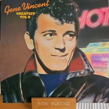 GENE VINCENT - GREATEST HITS VOL 2 - ROCK & ROLL VG+ VINYL LP - UNCHAINED MELODY