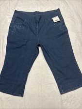 Woman Within Plus Size Capri Elastic Waist