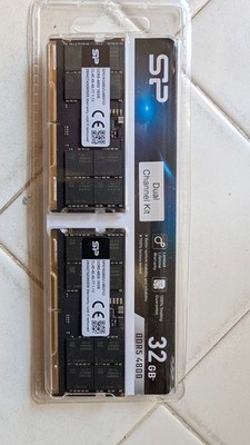 Silicon Power 32GB (2×16GB) DDR5 4800MHz CL40 SODIMM Kit Samsung Chips
