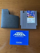 Mega Man Nintendo NES PAL UK Game Cartridge With Manual
