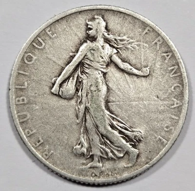 IIIe République - Semeuse - 2 francs 1914 C Castelsarrasin - Photo 1/2
