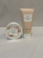 Victoria's Secret COCONUT MILK ROSE Exfoliating Body Scrub Body Wash