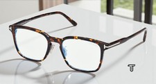 Tom Ford FT5928 D B 056 Plastic Havana Other 53 mm Men's Eyeglasses