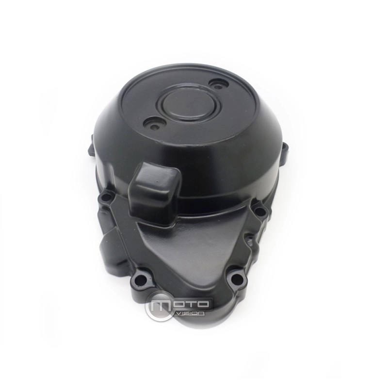 Carter moteur gauche KAWASAKI Z1000 03-06 en aluminium noir