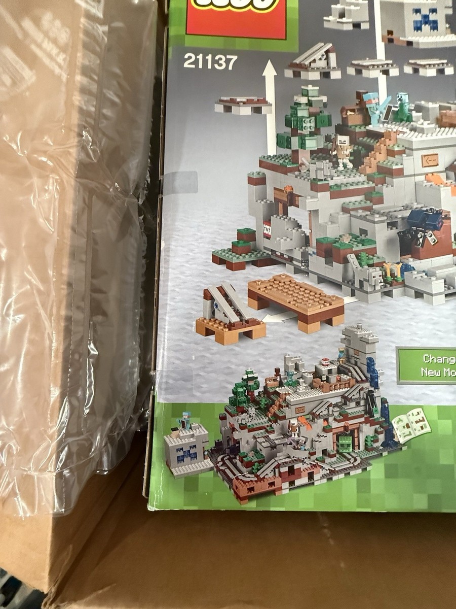 Lego Set Lego Minecraft Cueva En La MontaÃ±a Precio LEGO Minecraft