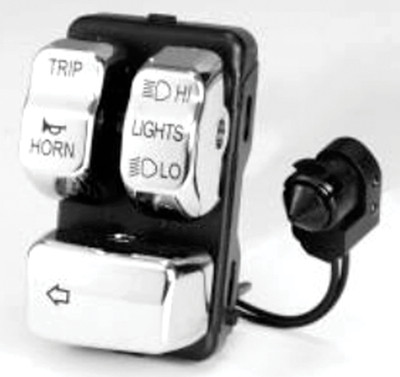 New Chrome CAN/BUS Switch Module Kit for Most 2011/Later Harley Davidson Models