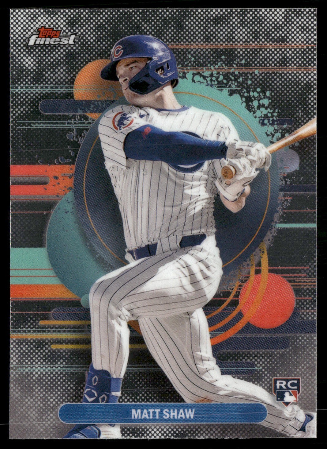 2025 Topps Finest - Uncommon Matt Shaw #162 (RC)