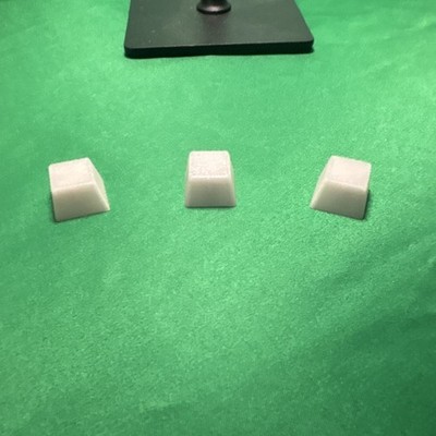 3x Glow In The Dark Plastic Replacement Keycaps for Mechanical Keyboard