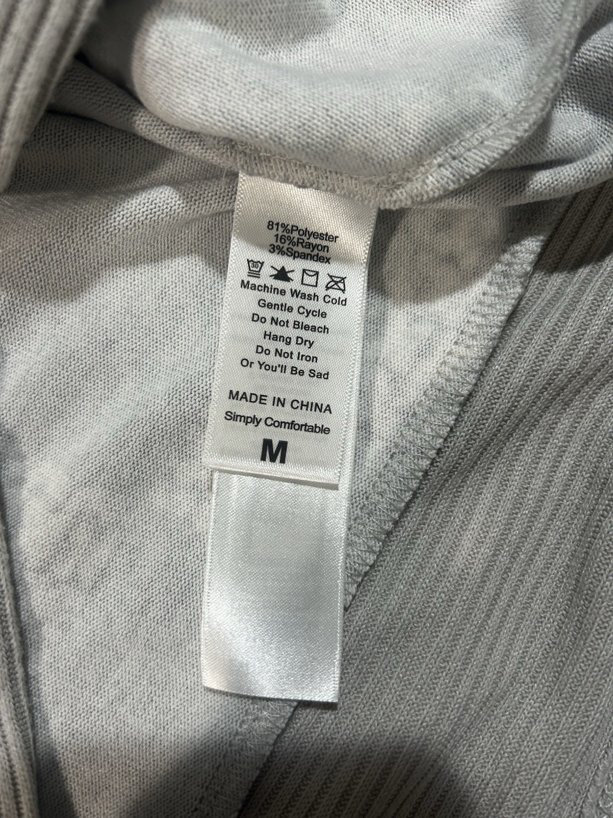 Lularoe Medium Lightweight Gray Patterned Sweater - image 7