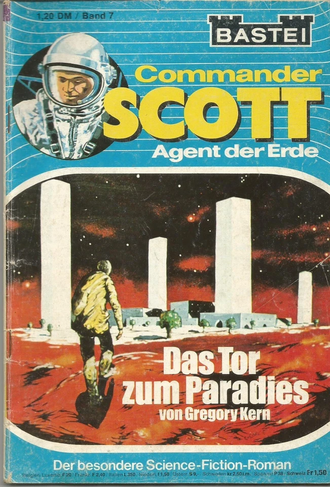 Bastei COMMANDER SCOTT Nr. 7 "Das Tor zum Paradies" Gregory Kern - Bild 1 von 1
