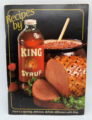 King Syrup Paperback Recipes Cookbook Vintage Booklet