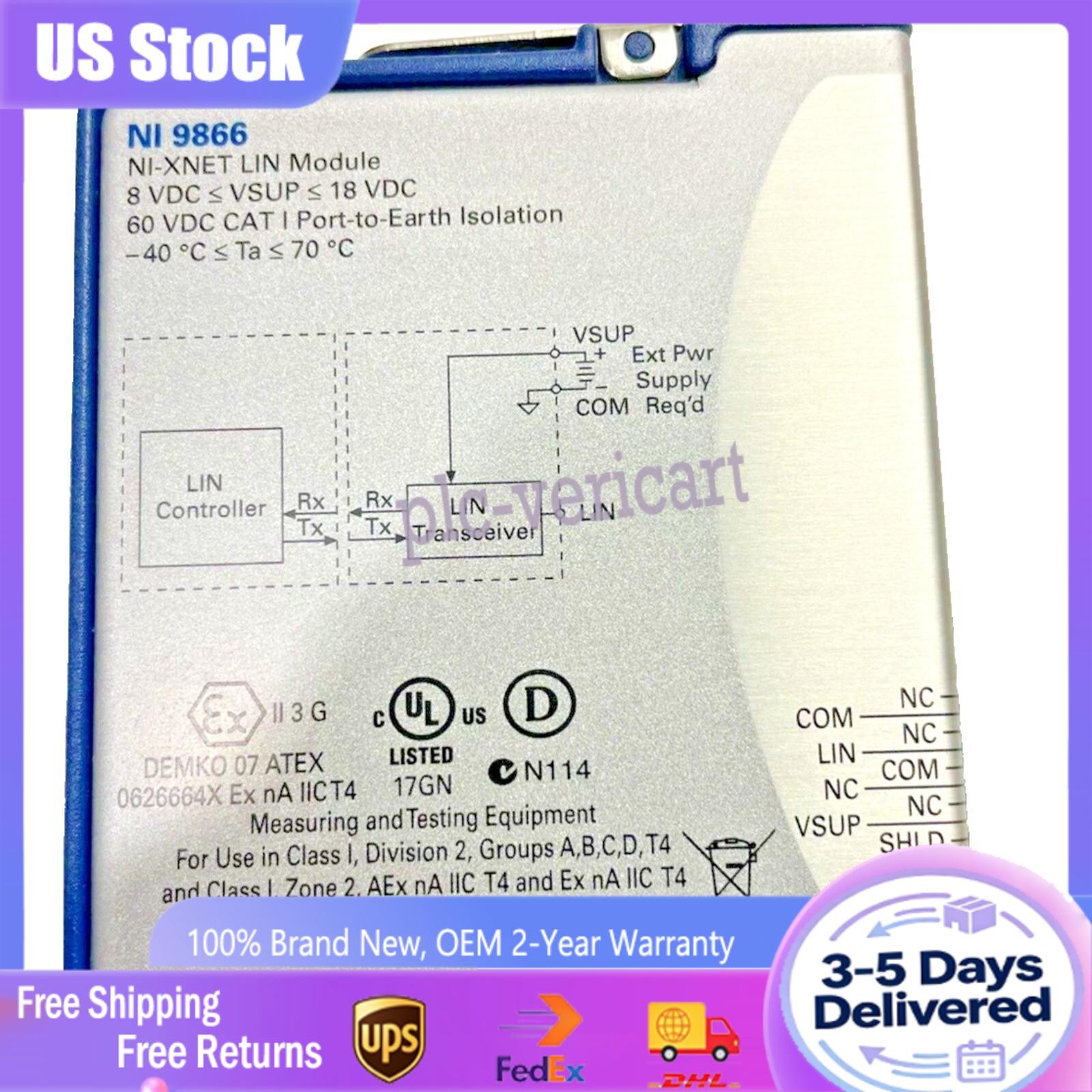 US Free TAX NEW NI NI-9866 NI 9866 C-Series Module.