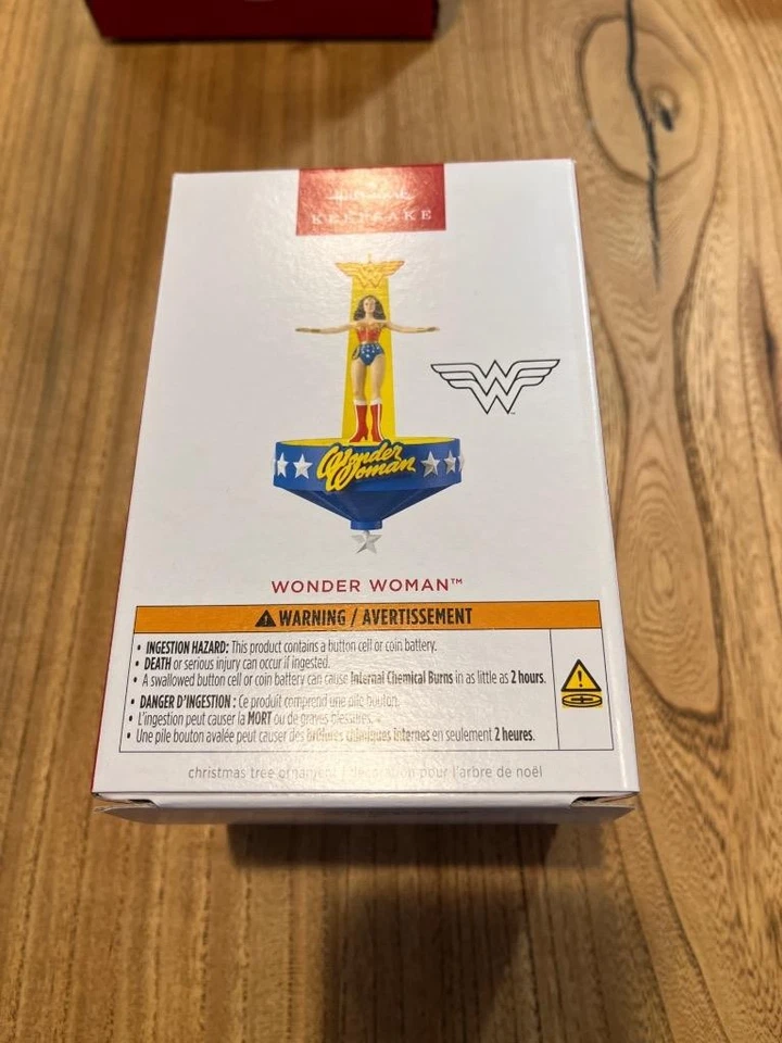 Hallmark Keepsake Ornament 2025 Wonder Woman DC Comics Warner Bros Magic NIB