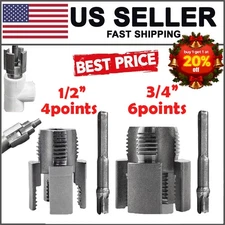 Integrated Internal & External Pipe ThreadingTool, PVC Pipe -Threader Kit