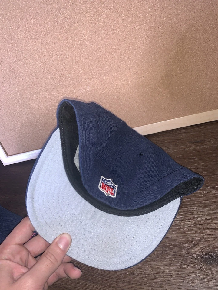 Lote de 4 gorras de béisbol vintage de los New England Patriots - gorras de la NFL de la década de 1990 y 2000 Foto 3 de 4