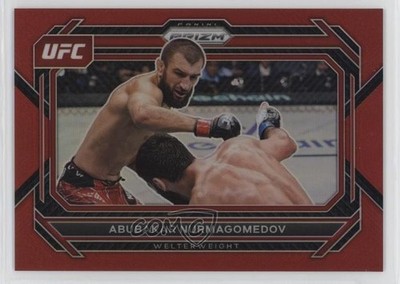2023 Panini Prizm UFC Red Prizm /199 Abubakar Nurmagomedov #33 pe8