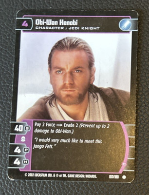 Obi-Wan Kenobi 157/180 Star Wars Trading Card Game Card