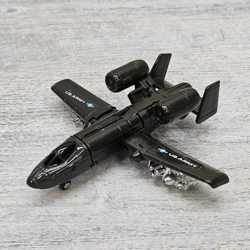 Bandai Gobots Bad Boy Machine Robot MR-47 A-10 Fighter Jet Plane Figure