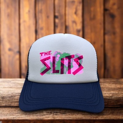 The Slits Unisex Trucker Hat Navy Snapback 70s Punk Rock Baseball Cap