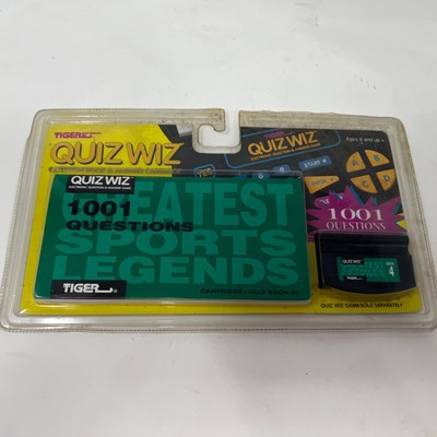Quiz Wiz 1001 Questions Computers Games #14 Cartridge Tiger Electronics NEW NOS
