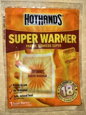 🔥(5)  SUPER WARMERS HOT HANDS, LARGER SIZE UP TO 8 HOURS OF HEAT🔥